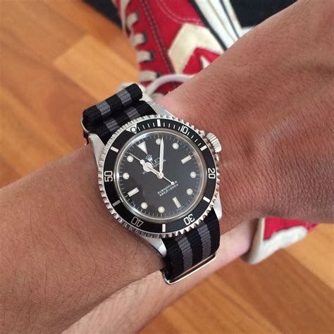 rolex submariner 5513 nato strap|rolex submariner 5513 best years.